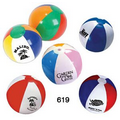 16" Inflatable Beach Ball